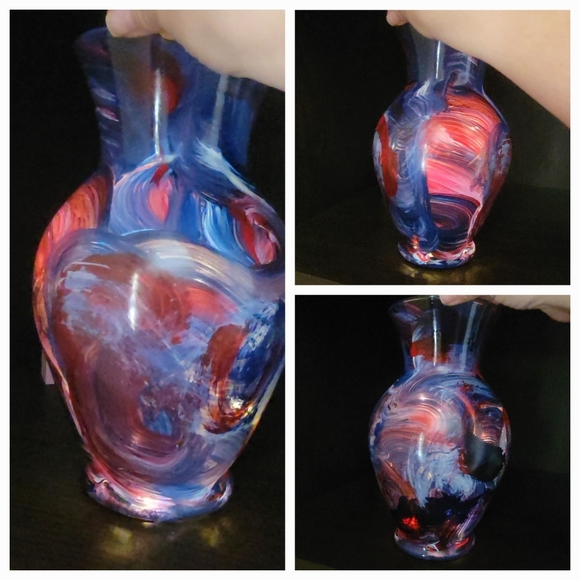 Hand painted vase - Picture 1 of 1